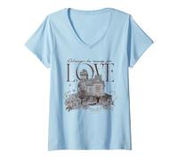 Mujer Practical Magic 2 Always Be Ready for Love Camiseta Cuello V