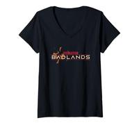 Mujer Predator: Badlands Official Movie Logo Camiseta Cuello V