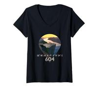 Mujer Preikestolen Pulpit Rock Noruega Norge Lysefjord Souvenir Camiseta Cuello V