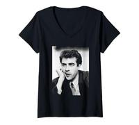 Mujer Presentador del Programa de Chat de Jonathan Ross 1987 Camiseta Cuello V