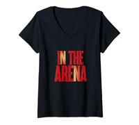 Mujer Pretty In The Arena Dicho para Hombre y Mujer Camiseta Cuello V