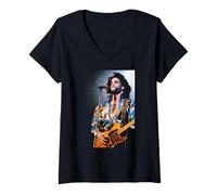 Mujer Prince Live In Manchester Nude Tour 1990 Camiseta Cuello V
