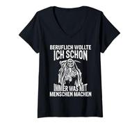 Mujer Profesionalmente Siempre he Querido Hacer Algo con Las Personas. Camiseta Cuello V