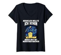 Mujer Profesionalmente Siempre he Querido Hacer Algo con Las Personas. Camiseta Cuello V