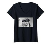 Mujer Programa de Comedia navideña de Eric Morecambe & Wise 1973 Camiseta Cuello V