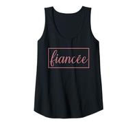 Mujer Prometida, Compromiso para Su Mujer Pareja Comprometida Camiseta sin Mangas