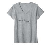 Mujer Proteger Nuestro océano - Protección del Clima Tierra Medio Ambiente Camiseta Cuello V