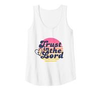 Mujer Proverbios 3:5-6 Confía en la Escritura del Señor con Todo tu corazón Camiseta sin Mangas