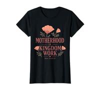Mujer Proverbios de Maternidad Cristiana 31 Mensaje Floral de fe Camiseta