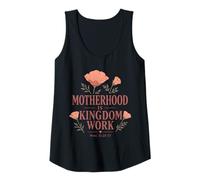 Mujer Proverbios de Maternidad Cristiana 31 Mensaje Floral de fe Camiseta sin Mangas