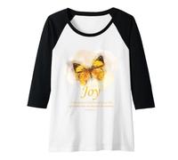 Mujer Psalms 16:11 In Thy Presence is Fullness of Joy - Faith Girl Camiseta Manga Raglan