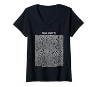 Mujer Psalms 91 Bible Verse Protection, Blessing, Safety Filipino Camiseta Cuello V