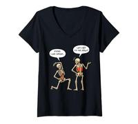 Mujer Psoas I Was Saying Lats Get To The Point - Funny Anatomy Camiseta Cuello V