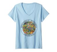 Mujer Psych Research Volunteer Sarcastic Retro Funny Adult Humor Camiseta Cuello V