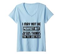 Mujer Puede, Jesús Piensa Que Debo Morir por Camiseta Cuello V