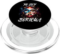 Mujer Puertorriqueña Yo Soy Boricua Puerto Rico Bandera Hispana PopSockets PopGrip para MagSafe