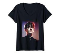 Mujer Pulp Jarvis Cocker Gente Común Diferentes Clases Tour 1996 Camiseta Cuello V