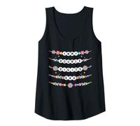 Mujer Pulseras de la amistad In My Double Digits Era para cumpleaños número 10 Camiseta sin Mangas