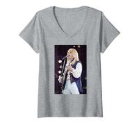 Mujer Punción espinal Michael McKean Break Like The Wind Era 1992 Camiseta Cuello V