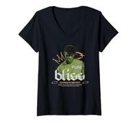 Mujer Pure Bliss - Ropa de Calle Y2K Camiseta Cuello V