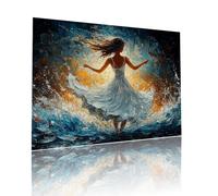 Mujer Puzzle Adultos 1000 Piezas Desafiando lo Imposible Rompecabezas Abstracto Jigsaw Puzzles Adecuado para Adultos y a Partir de 7 AñOs Niños para Entretener o Decoración y Regalos 50x75cm t-788