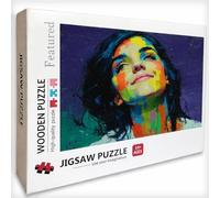 Mujer Puzzle Madera 5000 Piezas, Color Puzzle Adultos con Caja 156x105cm, Rompecabezas Desafiante, para Hombres Mujeres Adolescente, Juegos de Rompecabezas Creativos, Decoracion Hogar Regalo, 1-1945