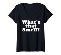 Mujer Qué es Ese Olor Camiseta Cuello V