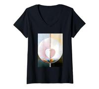 Mujer Qué es un ser Humano por Hilma AF Klint (1910) Camiseta Cuello V