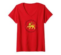 Mujer Qué Fuerte Eres Camiseta Cuello V