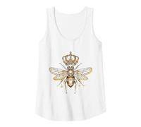 Mujer Queen Bee Lindo Apicultor Camiseta sin Mangas