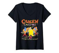 Mujer Queen Official Kind Of Magic Camiseta Cuello V