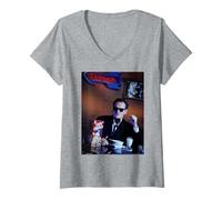 Mujer Quentin Tarantino Pulp Fiction Director En Los Ángeles Michael Grecco Camiseta Cuello V