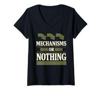 Mujer Química Orgánica Ochem Ochem Sobreviviente Premed Chem Major Camiseta Cuello V