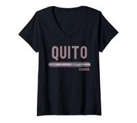 Mujer Quito Ecuador | Vacation Travel Camiseta Cuello V