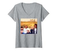 Mujer Radiohead Pablo Honey Era Thom Yorke 1993 por AJ Barratt Camiseta Cuello V