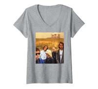Mujer Radiohead Pablo Honey Era Thom Yorke por AJ Barratt Camiseta Cuello V