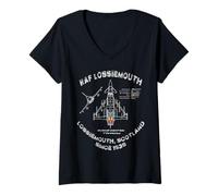 Mujer RAF Lossiemouth Camiseta Cuello V