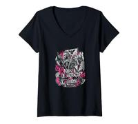 Mujer Ragnar Lothbrok Y Lagertha Leyendas Vikingas Camiseta Cuello V