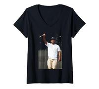 Mujer Rapero Kendrick Lamar Live T En El Parque De Andy Willsher Camiseta Cuello V
