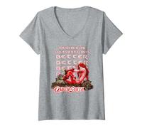 Mujer Red Sonja Meme Queen Pelirrojas Hacer Todo Festival Mejor Camiseta Cuello V