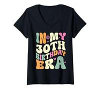 Mujer Regalo de cumpleaños de 30 años en mi 30 cumpleaños Camiseta Cuello V