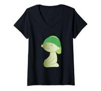 Mujer Regalos Smiskii, regalos Smiski para amantes de Smiskii Camiseta Cuello V