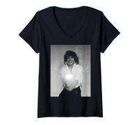 Mujer Reina del Rock 'N' Roll Tina Turner de Simon Fowler Camiseta Cuello V