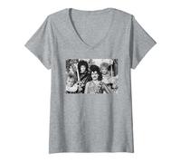 Mujer Reina Freddie Mercury es una Vida Dura sesión de vídeo de Munich Camiseta Cuello V