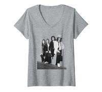 Mujer Reina Juan Diácono Roger Taylor Brian May & Freddie Mercury Camiseta Cuello V