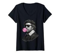 Mujer Rembrandt Van Rijn Países Bajos Camiseta Cuello V