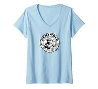 Mujer Remember Only You Vintage Smokey Bear Officially Licensed Camiseta Cuello V