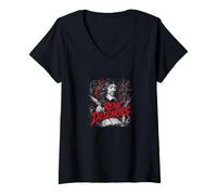 Mujer Rene Descartes Racionalismo Filosofía Matemáticas Camiseta Cuello V