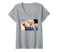 Mujer Resident Evil Milla Jovovich Quinto Elemento Michael Grecco Camiseta Cuello V