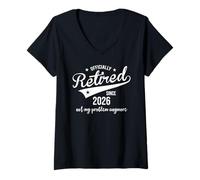 Mujer Retired Since 2026 Retired Not My Problem Anymore Retirement Camiseta Cuello V